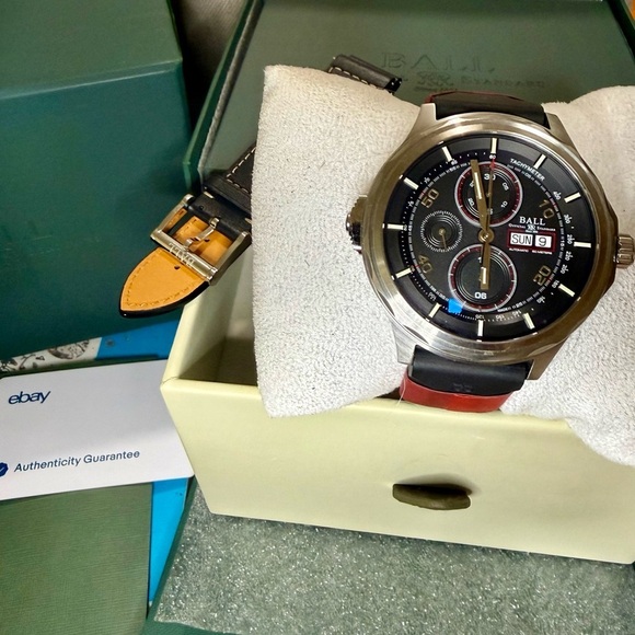 Ball Engineering Master II Slide Chronograph Day Date Automatic Mens Watch - Picture 2 of 7